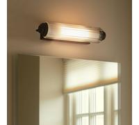 Nordlux Wall light Nimal Double, IP44, plastic, metal. black