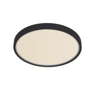 Nordlux Noxy Plastic Ceiling Light 3-Level Dimming Black,mains Led