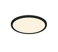 Nordlux Oja 29 | IP54 3000/4000K | Switch | Ceiling light | Black - Black - Plastic - 1