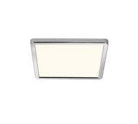Nordlux Oja 29 Square | IP54 3000/4000K | 3-Step | Ceiling light | Chrome - Silver - Plastic - 1