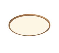 Nordlux Oja 42 | 2700K | 3-Step | Ceiling light | Wood Foil - Brown - Plastic - 1