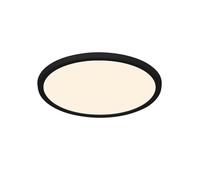 Nordlux Oja Ceiling Light Black Plastic LED 3000/4000k Mains 29cm
