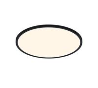 Nordlux Oja Plastic Ceiling Light 25,000 Hrs Black,mains Led