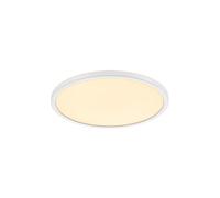 Nordlux Oja Ceiling Light White Plastic Hallway LED 2700k Mains 29cm