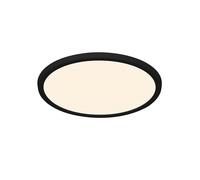 Nordlux Oja Indoor Ceiling Light Black Plastic Intergrated LED 25, 000hrs - Mains Powered, IP54 Nordlux Black