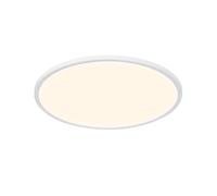 Nordlux Oja Indoor Ceiling Light White Plastic Intergrated LED 25,000hrs - Bathroom, En-Suite, Kitchen Mains Powered, IP54