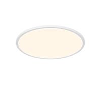 Nordlux Oja Indoor Ceiling Light White Plastic Intergrated LED 25,000hrs - Hallway, Kitchen, Garage Mains Powered, IP20