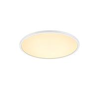 Nordlux Oja Indoor Ceiling Light White Plastic Intergrated LED 3-Level Dimming - Hallway, Kitchen, Garage Mains Powered, IP20