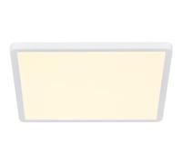 Nordlux Oja Indoor Ceiling Light White Plastic Intergrated LED 3-Level Dimming - Hallway, Kitchen, Garage Mains Powered, IP20