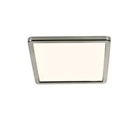 Nordlux Oja 29 Square 3000/4000K 3-step Ceiling Light Brushed Nickel, Silver