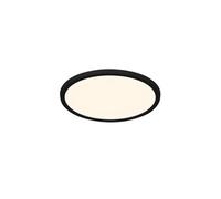 Nordlux Ojasmart Plastic Ceiling Light Smart Black,mains Led