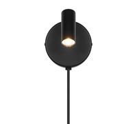 Nordlux Omari Indoor Wall Light Black Metal Intergrated Led 25,000Hs - Mains Powered, Ip20