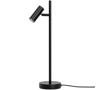 Nordlux Omari Table Lamp Black Metal Livingroom LED Switch 2700k