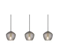 Nordlux Orbiform 3-Spot Pendant Ceiling Light in Brass - Homeware Indoor Living Dining Lighting Décor - E14 Class 2 (Double Isolated) 3x25 Watts 230V IP20 Dimmable