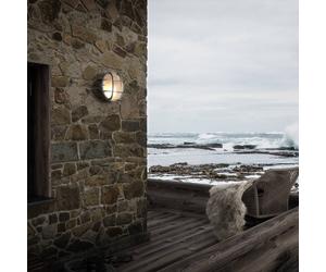 Nordlux Outside wall light Polperro, nickel