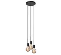 Nordlux Paco Metal Pendant Light Retro Black,mains