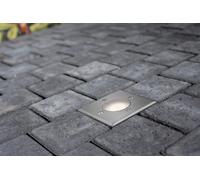 Nordlux Pato Outdoor Recessed Light Silver Metal Gu10 Weatherproof - Mains Powered, Ip65