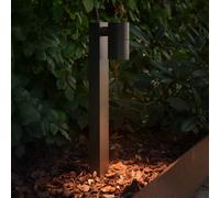 Nordlux Pillar light Tin 50, black, aluminium, IP44, GU10