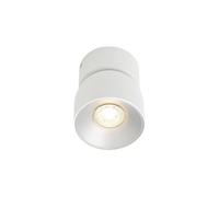 Nordlux Downlight Pitcher, white/silver, 1-bulb, metal, GU10
