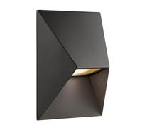Nordlux Pontio 15 outdoor wall light, width 15 cm, black