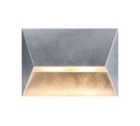 Nordlux Pontio 27 Outdoor Flush Wall Light - Galvanised Steel