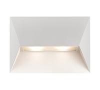 Nordlux Pontio 27 Outdoor Wall Light/Exterior Light White Silver, GU10 2X25W Waterproof & Weather Resistant-Porch, Patio, Garden, Garage, or Entrance. IP54, Class 1 (Insulated)