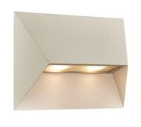 Nordlux Pontio Outdoor Aluminium Wall Light Weatherproof Sand,mains