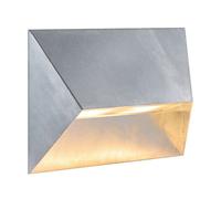 Nordlux Pontio Outdoor Galvanized Steel Wall Light Coastal/marine Safe Silver,mains