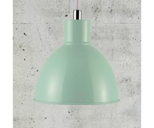 Nordlux Pop hanging light with metal lampshade green