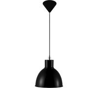 Nordlux Pop Pendant Light Black Metal Dining Room E27 Mains 22cm
