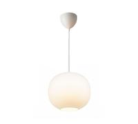 Nordlux Premium Indoor Pendant Light White Glass E27 Hand Blown Glass - Mains Powered, IP20 Nordlux White