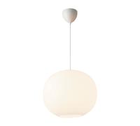 Nordlux Premium Indoor Pendant Light White Glass E27 Hand Blown Glass - Mains Powered, IP20 Nordlux White