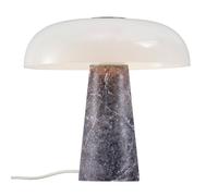 Nordlux Premium Indoor Table Lamp Grey Marble E27 White Inner - Mains Powered, IP20 Nordlux Grey