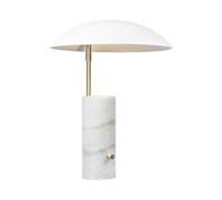 Nordlux Premium Indoor Table Lamp White Marble GU10 Adjustable Shade - Mains Powered, IP20 Nordlux White