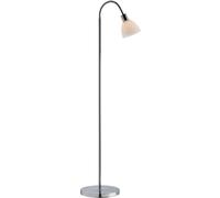Nordlux Ray Indoor Floor Lamp Silver Metal E14 White Inner - Mains Powered, IP20 Nordlux Silver