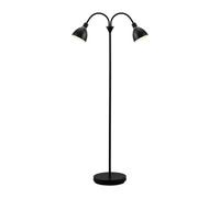 Nordlux Ray Metal Floor Lamp Dual Head Black,mains