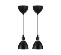 Nordlux Ray Metal Pendant Light 2 Pack Black,mains