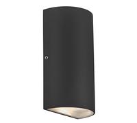 Nordlux Rold Outdoor Wall Light Black Metal Intergrated LED Weatherproof - Garden, Patio, Entrance Mains Powered, IP54