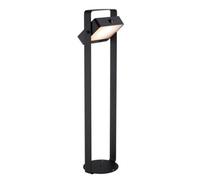 Nordlux Saulio Outdoor Aluminium Garden Post Black,battery Led