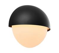 Nordlux 'Scorpius Round' Outdoor Wall Light Black E14 Nordlux Black