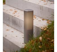 Nordlux Sidara 45 Seaside pillar light, anthracite, aluminium, IP44, E27