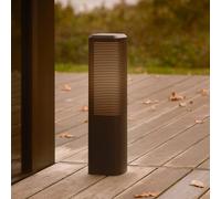 Nordlux Sidara 45 Seaside pillar light, black, aluminium, IP44, E27