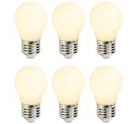 Nordlux Smart E27 G45 Mini Globe LED Bulbs, Tuneable White, 6 Pack