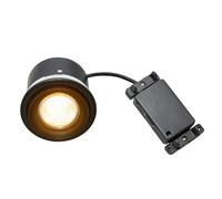 Nordlux Sorina recessed downlight, GU10, rigid, metal, black