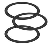 Pack Of 3 x Black Staldglas Rings Nordlux 2444999