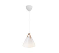 Nordlux 'Strap 27' Indoor Pendant Opal white E27 Nordlux White