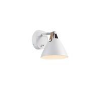 Nordlux Modern Indoor Wall Light White Metal GU10 Brown & Black Strap - No, IP20 Nordlux White