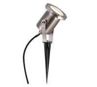 Nordlux Taurus Outdoor Terrace Garden Spot Light In Stainless Steel 31Cm Tall