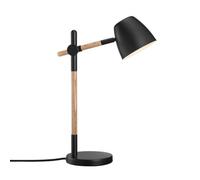 Nordlux Theo Bedroom Living Dining Office Hallway Table Light In Black (Height) 42.7Cm