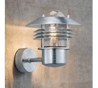Nordlux Vejers Up Wall Light Galvanized, Silver